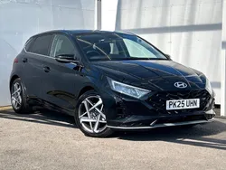 Black New 2025 Hyundai i20 Premium Hatchback | £22,495 (Expensive)