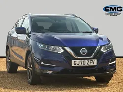 Blue Used 2020 Nissan Qashqai N-Connecta SUV | £15,995 (Good price)