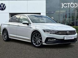 White Used 2021 VW Passat R-line Sedan | £23,901 (Expensive)