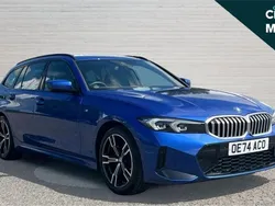 Blue Used 2024 BMW 320 M Sport Estate | £33,347 (A bit pricey)