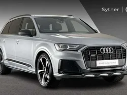 Silver Used 2022 Audi Q7 Black Edition SUV | £48,500 (Fair price)
