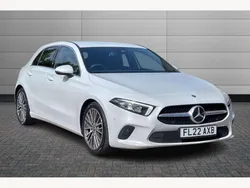 Digital white Used 2022 Mercedes A180 Executive Hatchback | £20,750 (Fair price)