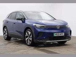 Blue Used 2021 VW ID.4 Pro Performance SUV | £17,000 (Fair price)