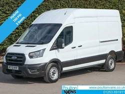 White Used 2022 Ford Transit Van | £16,950 (Fair price)
