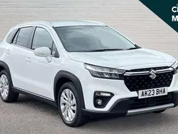 White Used 2023 Suzuki SX4 S-Cross SUV | £17,937 (Good price)