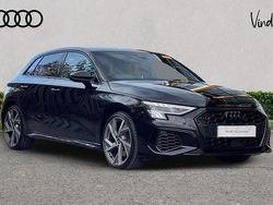 Black Used 2023 Audi S3 Sportback Black Edition Hatchback | £35,651