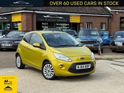 Yellow Used 2014 Ford Ka Zetec Hatchback | £3,795 (Fair price)