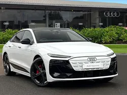 White Used 2025 Audi A6 e-tron Performance Sedan | £59,990