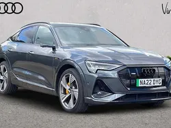 Grey Used 2022 Audi e-tron Sportback Advanced SUV | £36,320