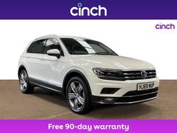 White Used 2019 VW Tiguan SEL SUV | £18,749 (Fair price)