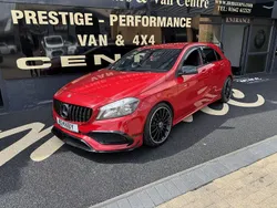 Red Used 2017 Mercedes A160 AMG line Hatchback | £10,999 (Fair price)
