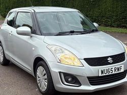 Silver Used 2015 Suzuki Swift Hatchback | £2,695
