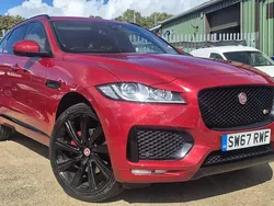 Red Used 2017 Jaguar F-Pace S SUV | £15,200 (Fair price)