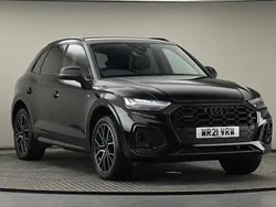 Myth black metallic Used 2021 Audi Q5 Comfort SUV | £32,500 (Fair price)