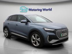 Blue Used 2021 Audi Q4 e-tron S-Line SUV | £19,700