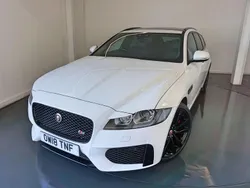 White Used 2018 Jaguar XF Sportbrake S Estate | £22,950 (Fair price)