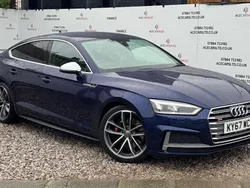 Blue Used 2017 Audi S5 Sportback Comfort Hatchback | £18,995 (Fair price)