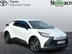 White Used 2024 Toyota C-HR Design SUV | £27,500 (Fair price)