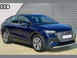 Blue Used 2025 Audi Q4 Sportback e-tron Sport SUV | £35,490 (Super price)