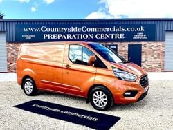 Orange Used 2021 Ford Transit Custom Limited Van | £11,250 (Good price)