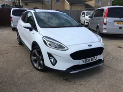 White Used 2021 Ford Fiesta Active Hatchback | £8,390 (Fair price)