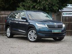 Petrol blue metallic Used 2021 Skoda Kodiaq SE L SUV | £24,495 (Fair price)