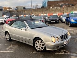 Silver Used 2001 Mercedes CLK230 Avantgarde Cabriolet | £2,990