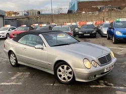 Silver Used 2001 Mercedes CLK230 Avantgarde Cabriolet | £2,990