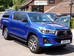 Blue Used 2020 Toyota HiLux Pickup | £32,994 (Expensive)