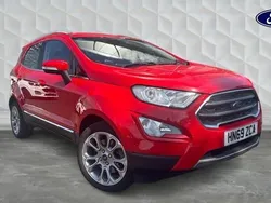 Red Used 2019 Ford Ecosport Titanium SUV | £9,145 (Fair price)