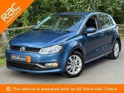 Blue Used 2016 VW Polo SE Hatchback | £7,750 (Fair price)