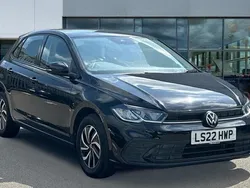 Black Used 2022 VW Polo Life Hatchback | £17,465 (Fair price)