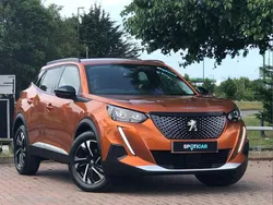 Orange Used 2022 Peugeot 2008 Allure Premium SUV | £13,999 (Fair price)