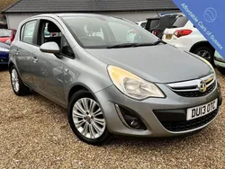 Silver Used 2013 Vauxhall Corsa Hatchback | £6,495 (Fair price)