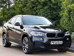 Black Used 2016 BMW X6 M Sport SUV | £16,490 (Fair price)