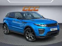 Blue Used 2018 Land Rover Range Rover evoque Landmark SUV | £15,390 (Good price)