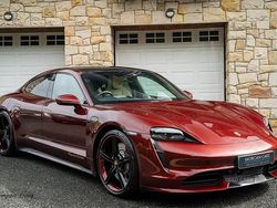 Red Used 2022 Porsche Taycan Sedan | £62,995 (A bit pricey)