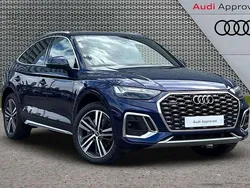Blue Used 2021 Audi Q5 Sportback S-Line SUV | £34,495 (Fair price)