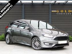 Grey Used 2017 Ford Focus ST-Line Hatchback | £9,495 (Fair price)