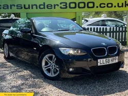 Black Used 2008 BMW 320 Cabriolet M Sport Cabriolet | £4,250 (Fair price)