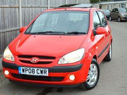 Red Used 2008 Hyundai Getz Hatchback | £1,991 (Good price)