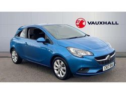 Blue Used 2017 Vauxhall Corsa Hatchback | £7,471 (A bit pricey)