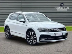 White Used 2018 VW Tiguan R-line SUV | £19,291 (Fair price)