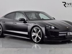 Jet black Used 2021 Porsche Taycan Performance Package Sedan | £48,995 (A bit pricey)