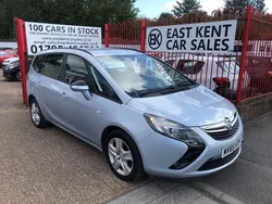 Silver Used 2015 Vauxhall Zafira MPV | £4,400 (Fair price)