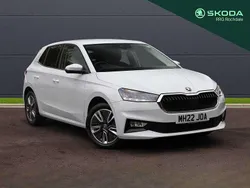 Moon white metallic Used 2022 Skoda Fabia SE L Hatchback | £15,300 (Fair price)