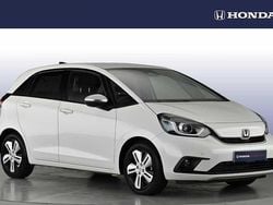 Pearl platinum white Used 2021 Honda Jazz Hybrid Hatchback | £16,950 (Fair price)