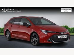 Red Used 2023 Toyota Corolla Sport Estate | £27,064 (Expensive)