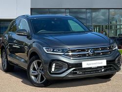 Indium grey metallic New 2025 VW T-Roc R-line SUV | £29,951 (Expensive)
