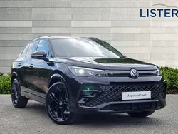 Grenadilla black New 2025 VW Tiguan R-line SUV | £42,000